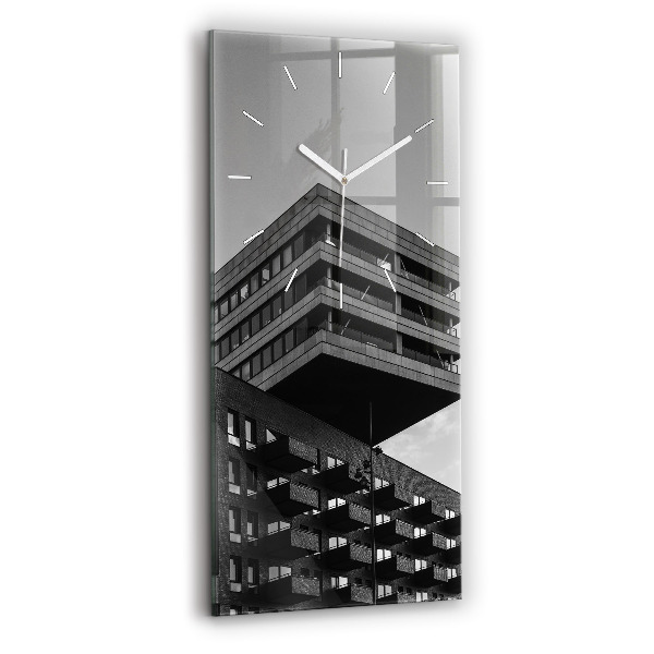 Orologio verticale in vetro Architettura ad Amsterdam