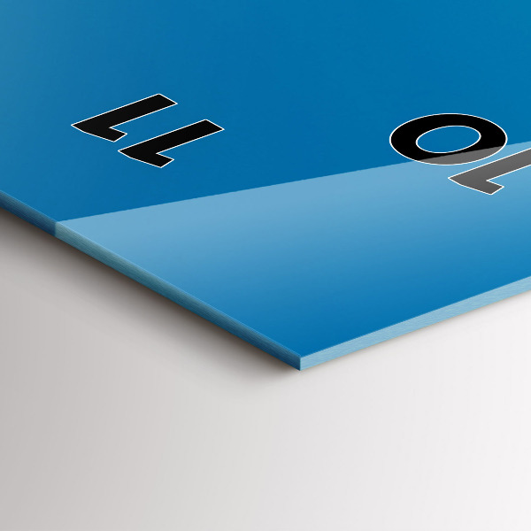 Orologio verticale in vetro Scogliere a Dubrovnik