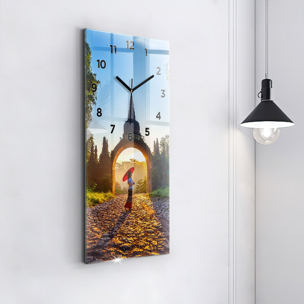 Orologio verticale Parco Surat Thani Thailandia