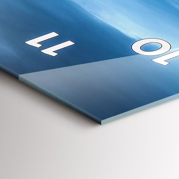 Orologio verticale Cascata Gullfoss in Islanda