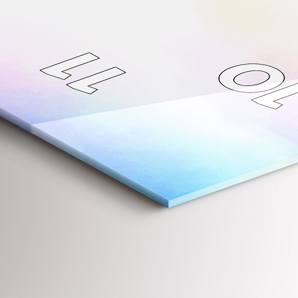 Orologio verticale Cascata in Islanda