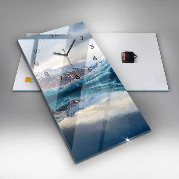 Orologio verticale Lago Jokulsarlon Islanda