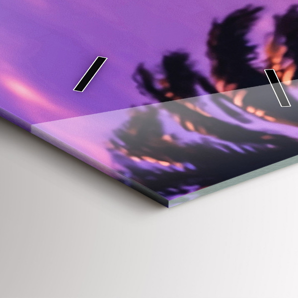 Orologio verticale Tramonto a Los Angeles