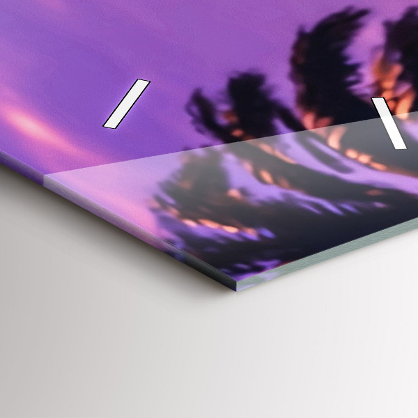 Orologio verticale Tramonto a Los Angeles