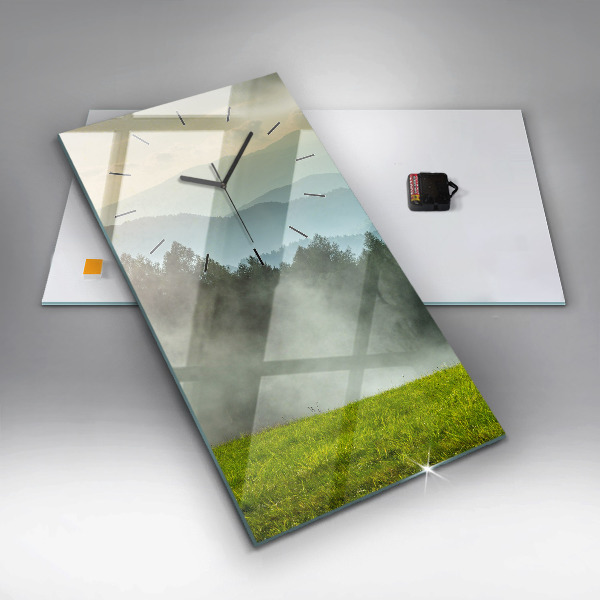 Orologio verticale Paesaggio montano