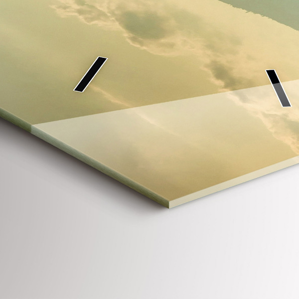 Orologio verticale Paesaggio montano