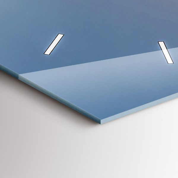 Orologio verticale Paesaggio montano