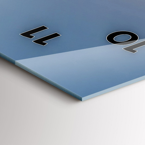 Orologio verticale Paesaggio montano