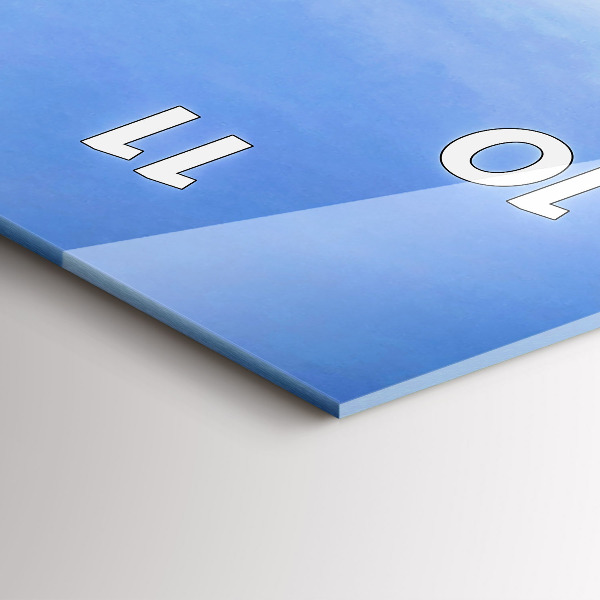 Orologio verticale Picco Sokolica nei Monti Pieniny