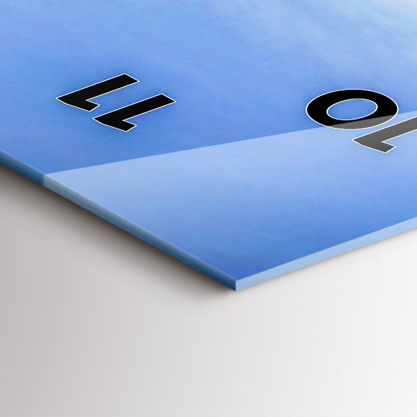 Orologio verticale Picco Sokolica nei Monti Pieniny