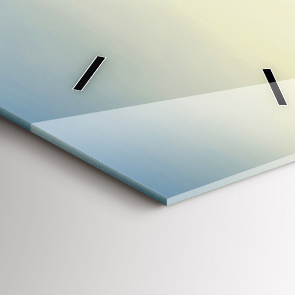 Orologio verticale Tramonto sulle montagne