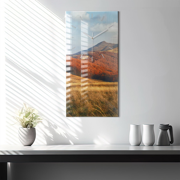 Orologio verticale Paesaggio montano