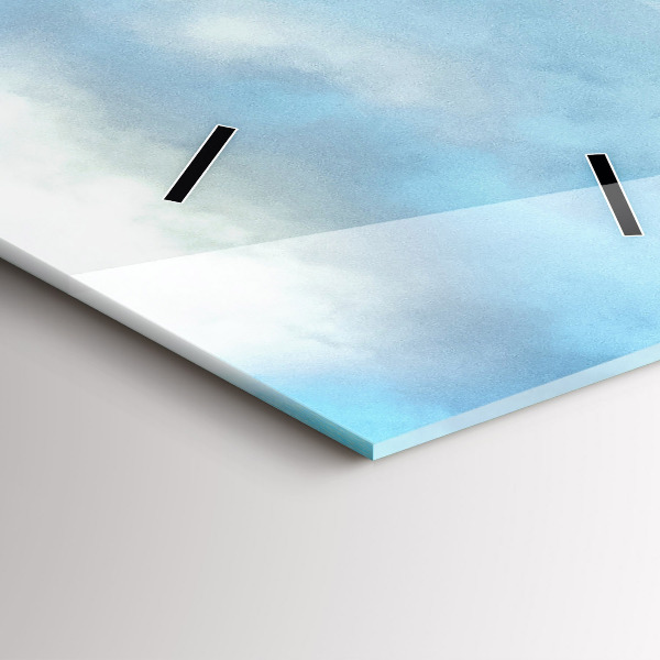 Orologio verticale Paesaggio montano