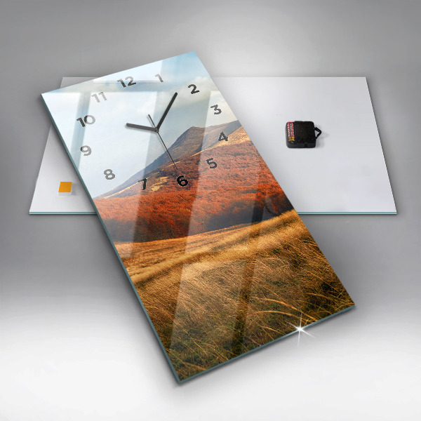 Orologio verticale Paesaggio montano