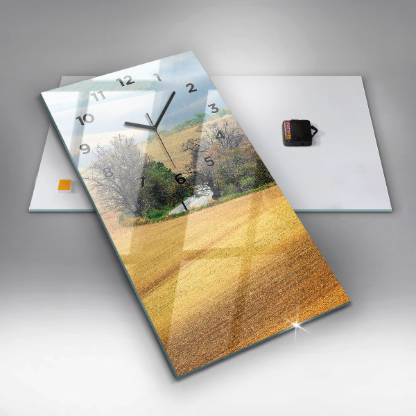 Orologio verticale Paesaggio rurale della Moravia