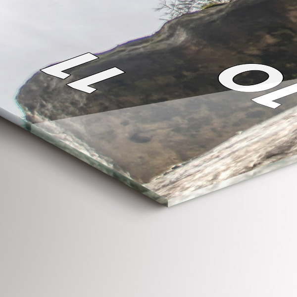 Orologio verticale Città di roccia nella Repubblica Ceca