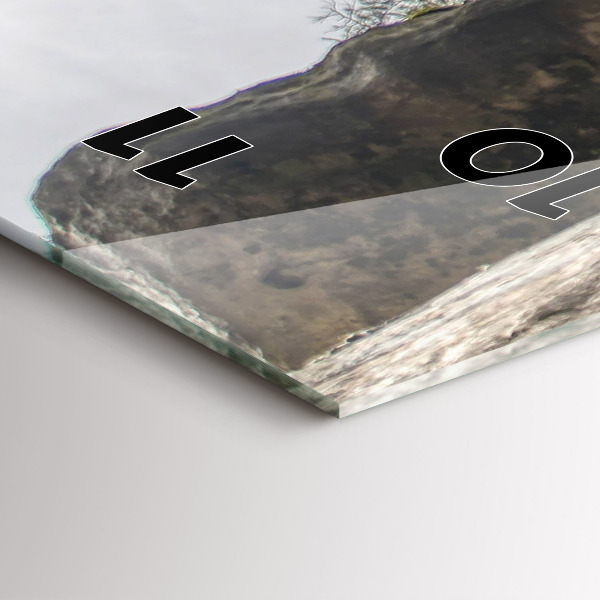 Orologio verticale Città di roccia nella Repubblica Ceca