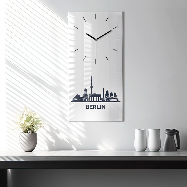 Orologio verticale Illustrazione della città di Berlino