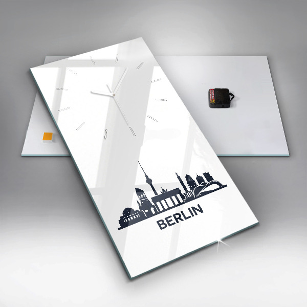 Orologio verticale Illustrazione della città di Berlino