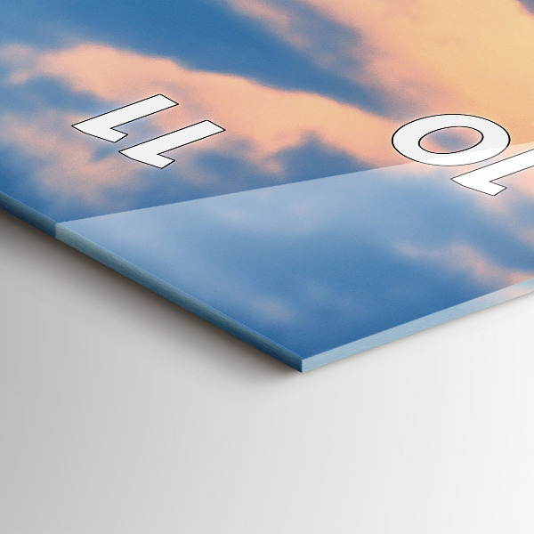 Orologio verticale Vista del municipio