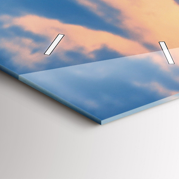 Orologio verticale Vista del municipio