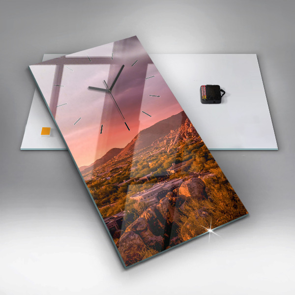 Orologio verticale Tramonto a North Scottsdale