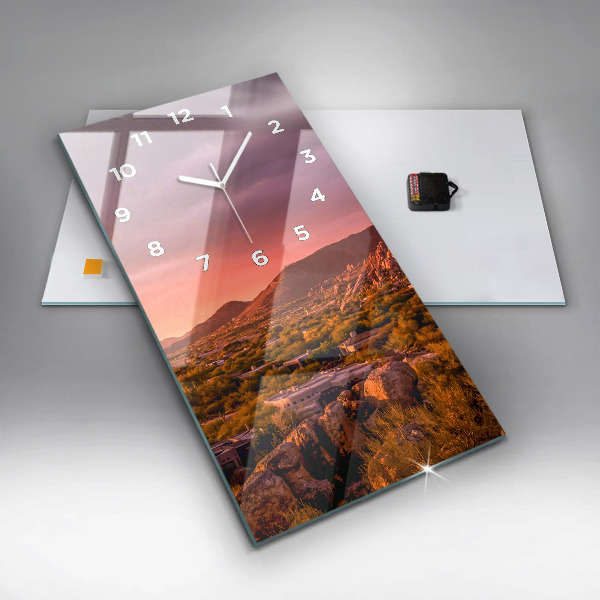 Orologio verticale Tramonto a North Scottsdale