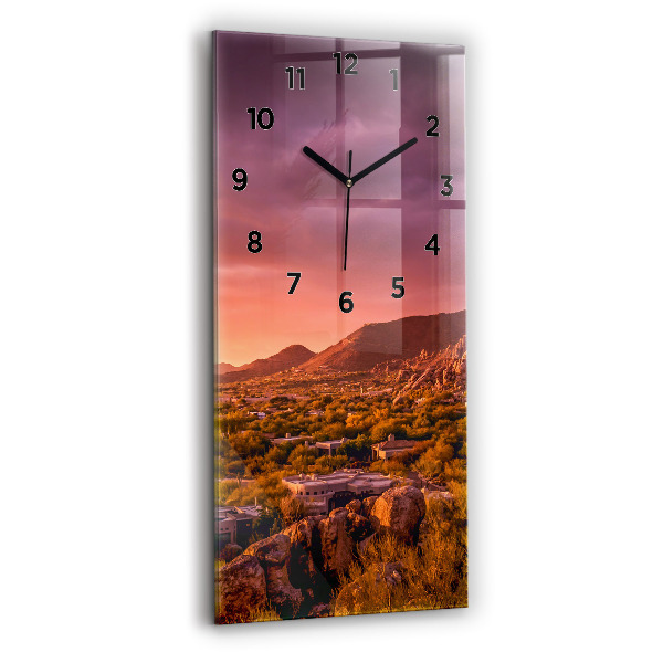 Orologio verticale Tramonto a North Scottsdale
