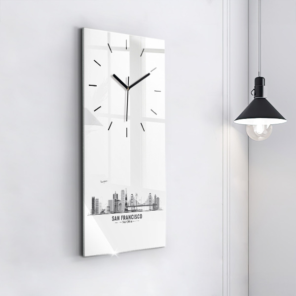 Orologio verticale Skyline di San Francisco