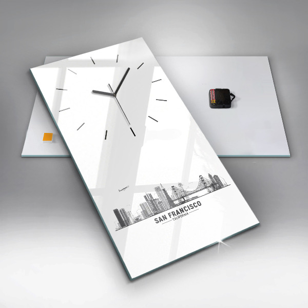 Orologio verticale Skyline di San Francisco