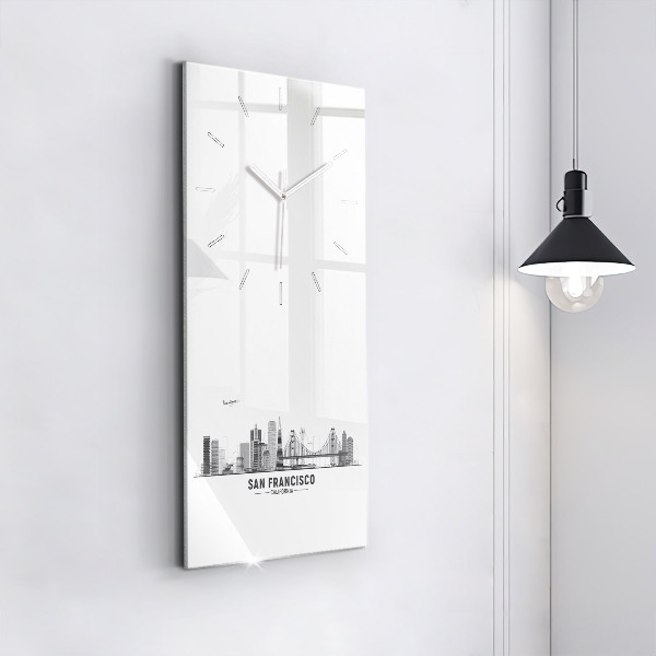 Orologio verticale Skyline di San Francisco
