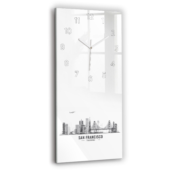 Orologio verticale Skyline di San Francisco