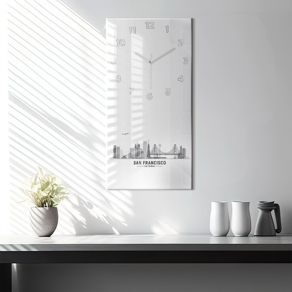 Orologio verticale Skyline di San Francisco