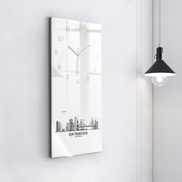 Orologio verticale Skyline di San Francisco