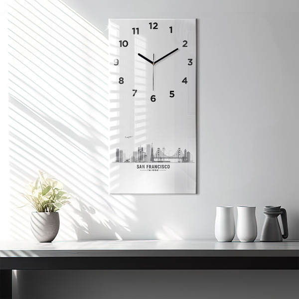 Orologio verticale Skyline di San Francisco
