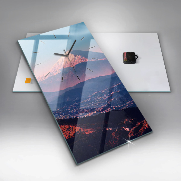 Orologio verticale in vetro Montagne a San Antonio USA