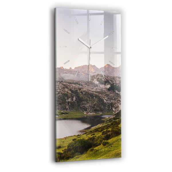 Orologio verticale Lago e Pirenei