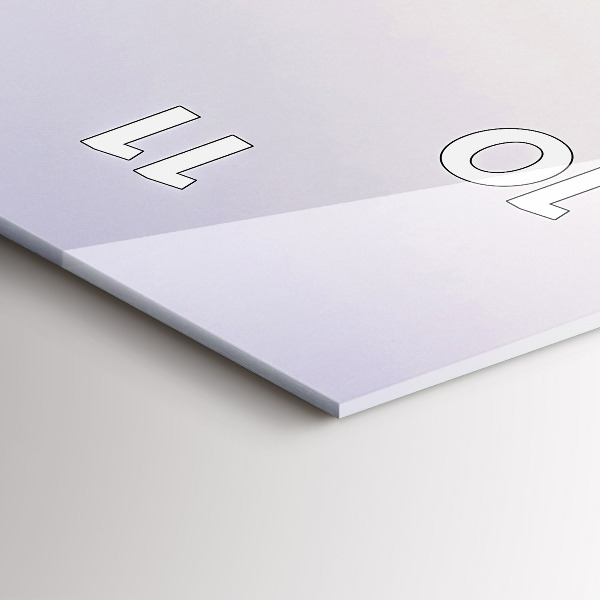 Orologio verticale Lago e Pirenei