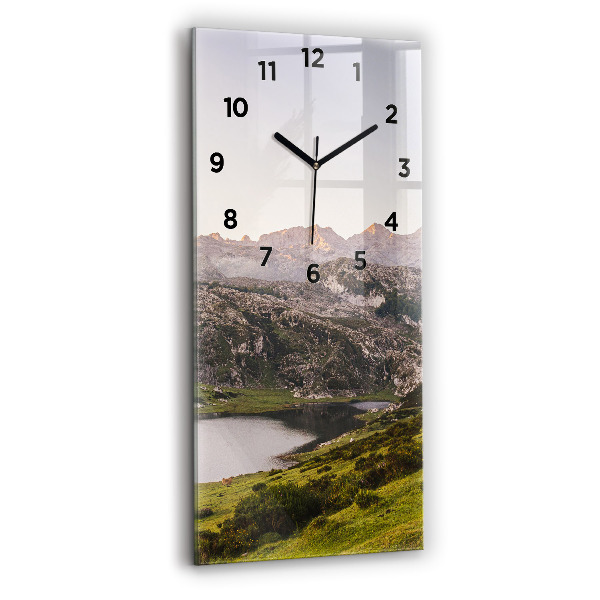 Orologio verticale Lago e Pirenei