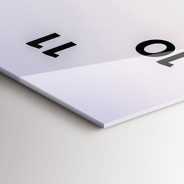 Orologio verticale Lago e Pirenei