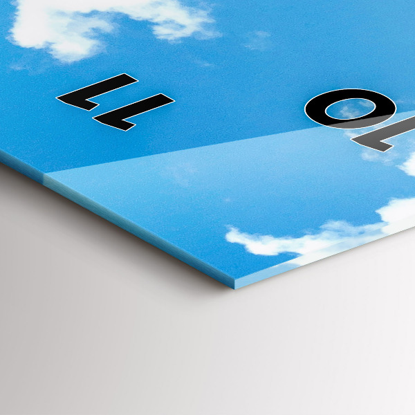 Orologio verticale Paesaggio roccioso