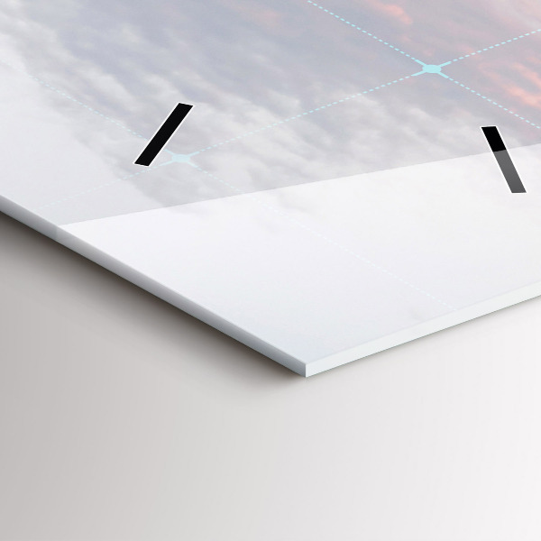 Orologio verticale in vetro Grattacieli a Philadelphia