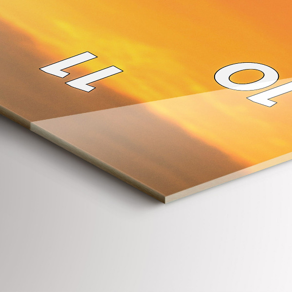 Orologio verticale Campo di lavanda Francia