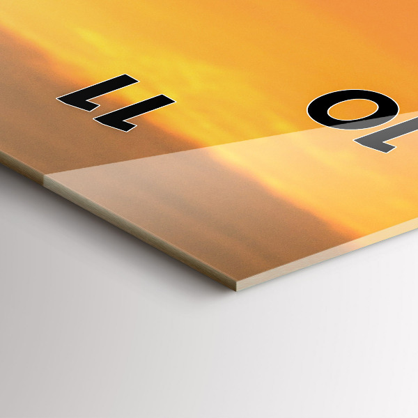 Orologio verticale Campo di lavanda Francia