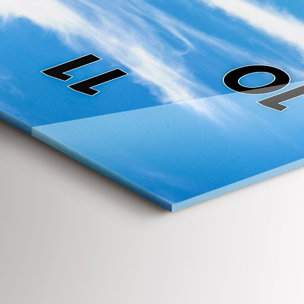 Orologio verticale Valle di Chamonix, Alpi francesi