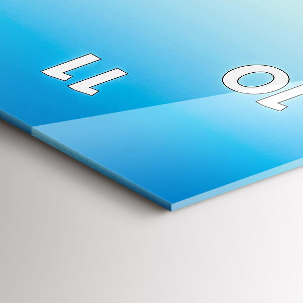 Orologio verticale Sciatore sulle Alpi