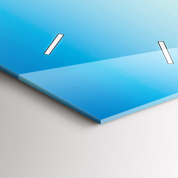 Orologio verticale Sciatore sulle Alpi