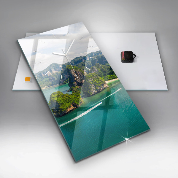 Orologio verticale Isola in Thailandia