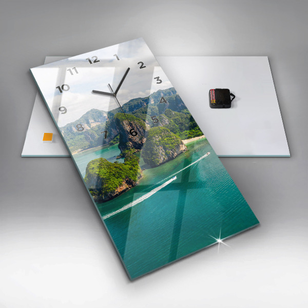 Orologio verticale Isola in Thailandia