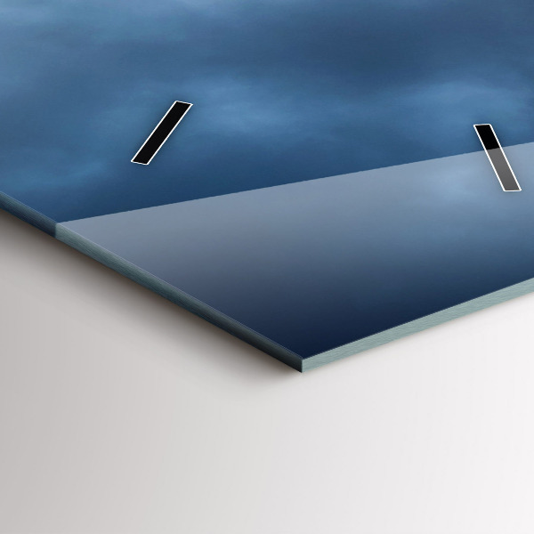 Orologio verticale Paesaggio con cascata